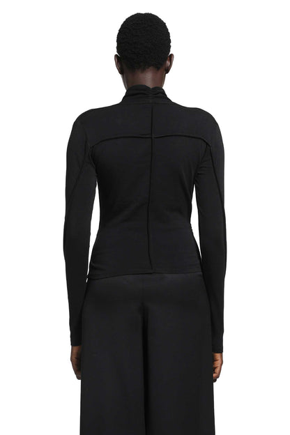 Stretch Cotton Modal Wrap Top