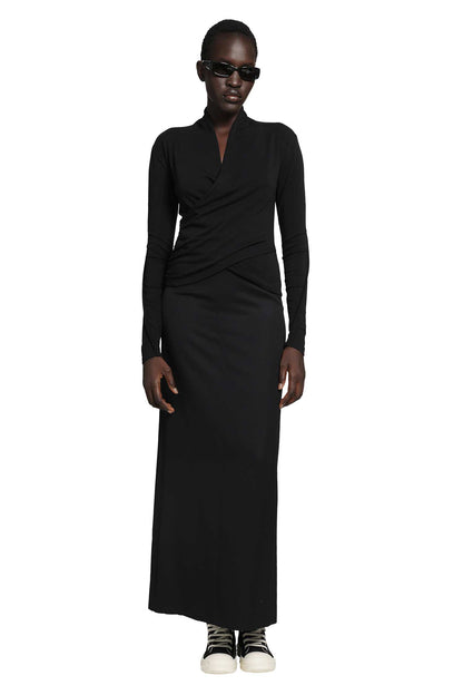 Stretch Cotton Modal Wrap Top
