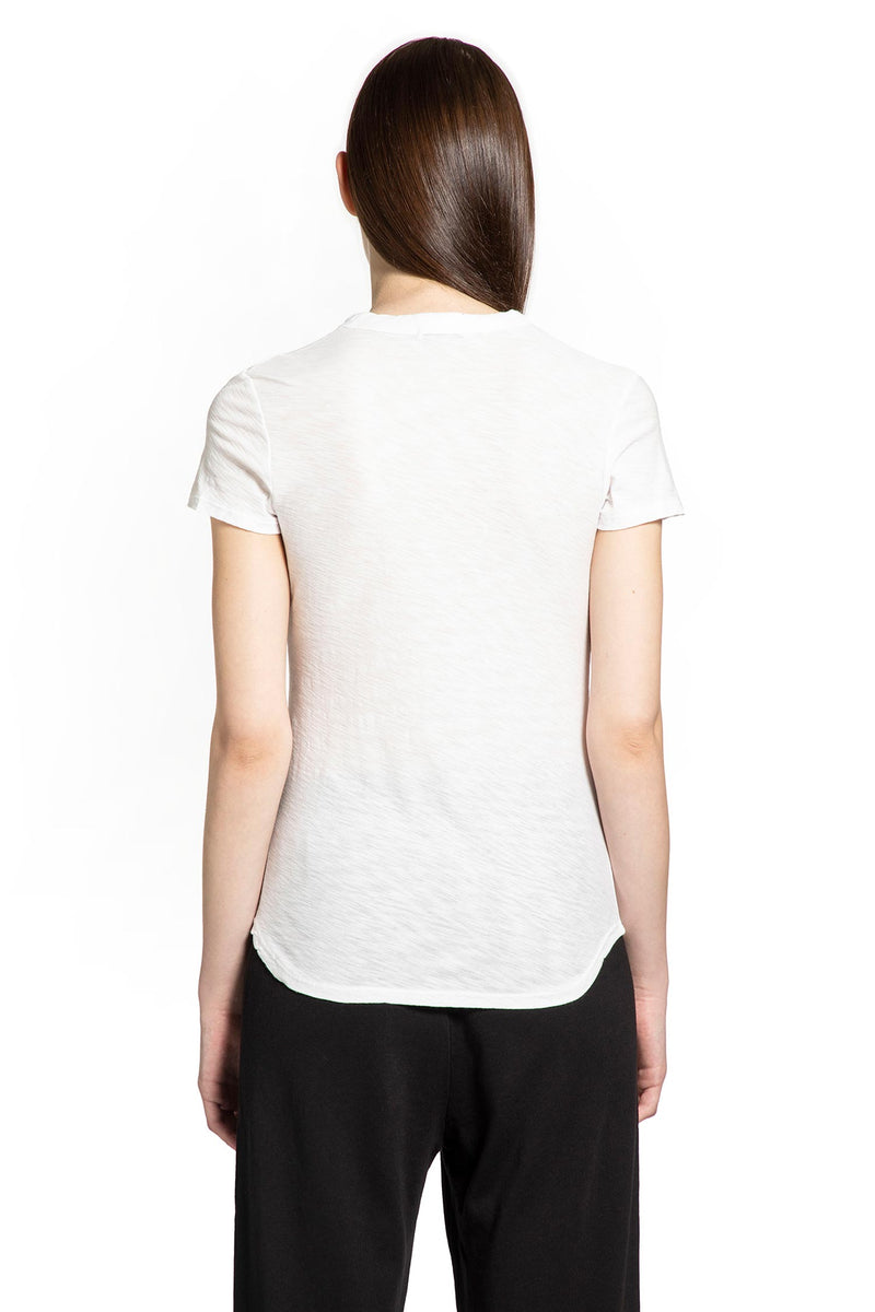 Sheer Slub Crew Neck Tee