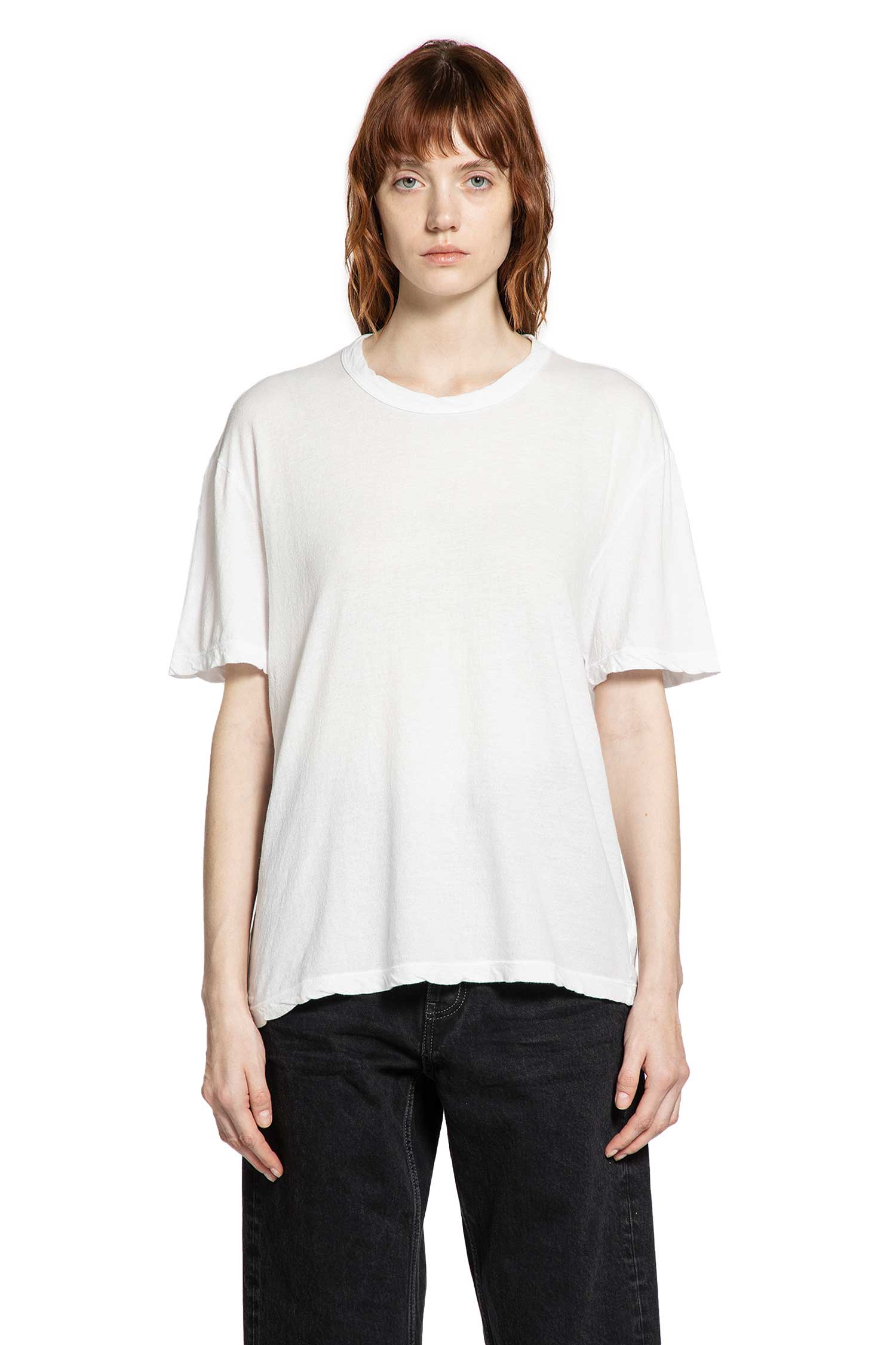 Crepe Jersey Oversized T-Shirt