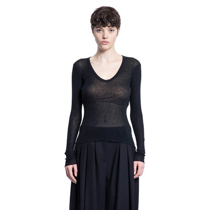 JAMES PERSE WOMAN BLACK TOPS