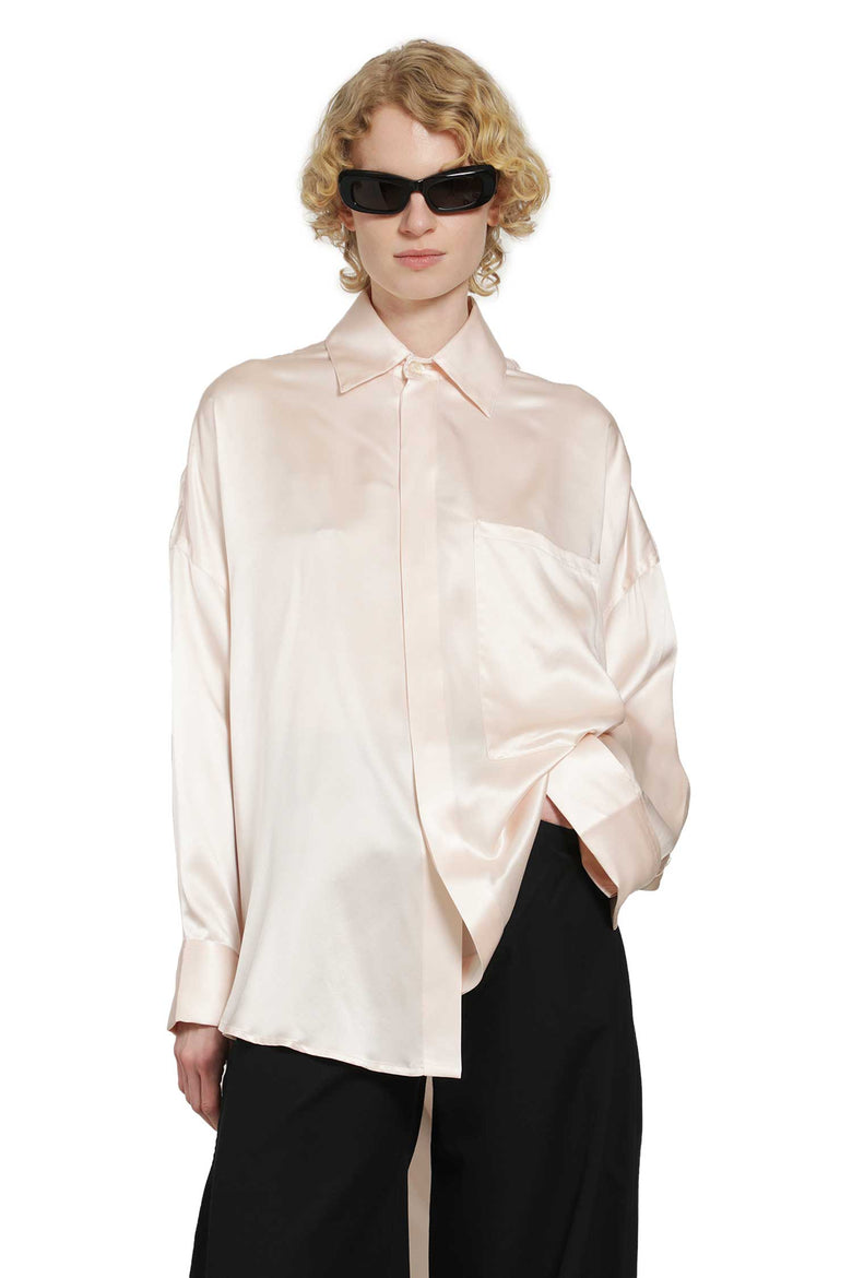 NVL GARDE Open Back Oversized 1 pkt Shirt woman