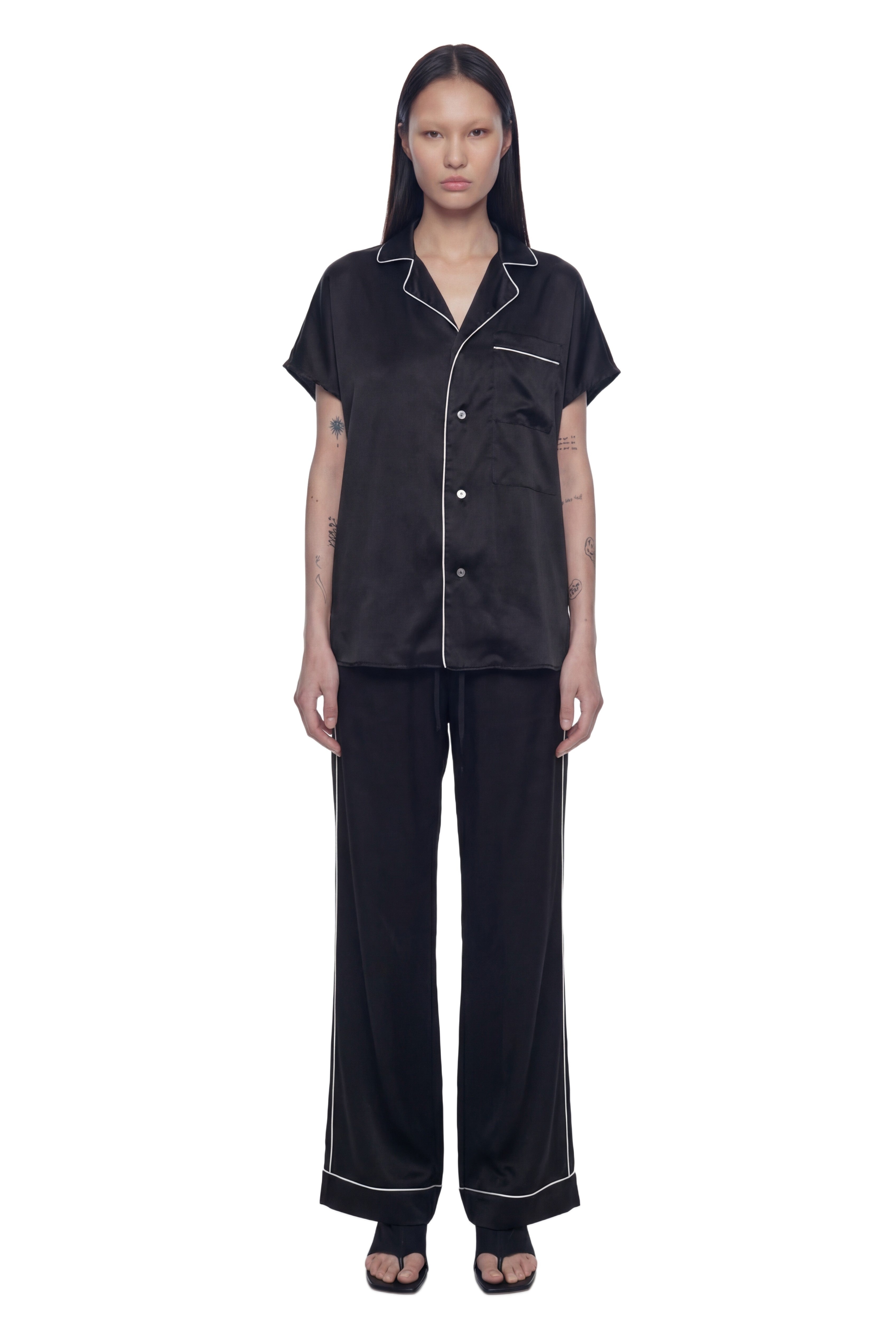 Double Waistband Pyjama Pants