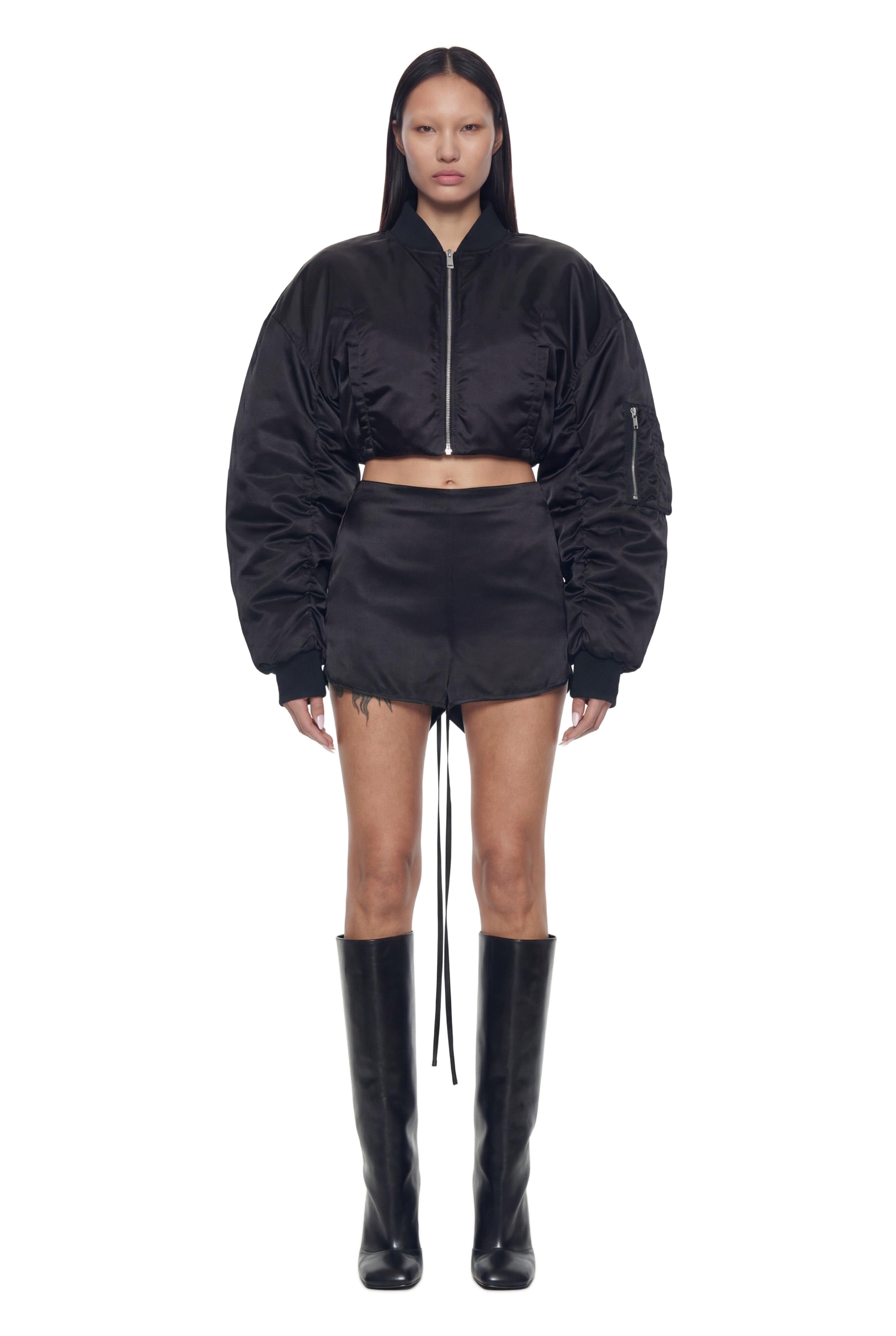 Draped Corset Shorts