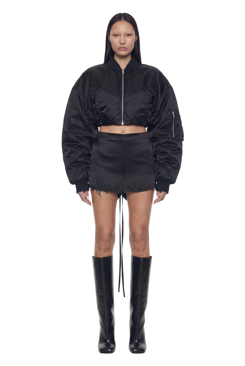 Draped Corset Shorts