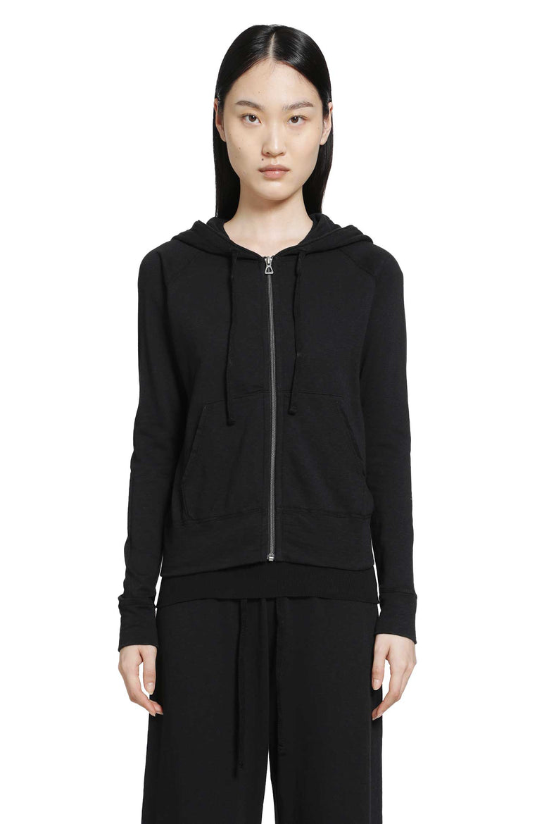 
              JAMES PERSE Vintage French Terry Zip Up Sweater woman
            
