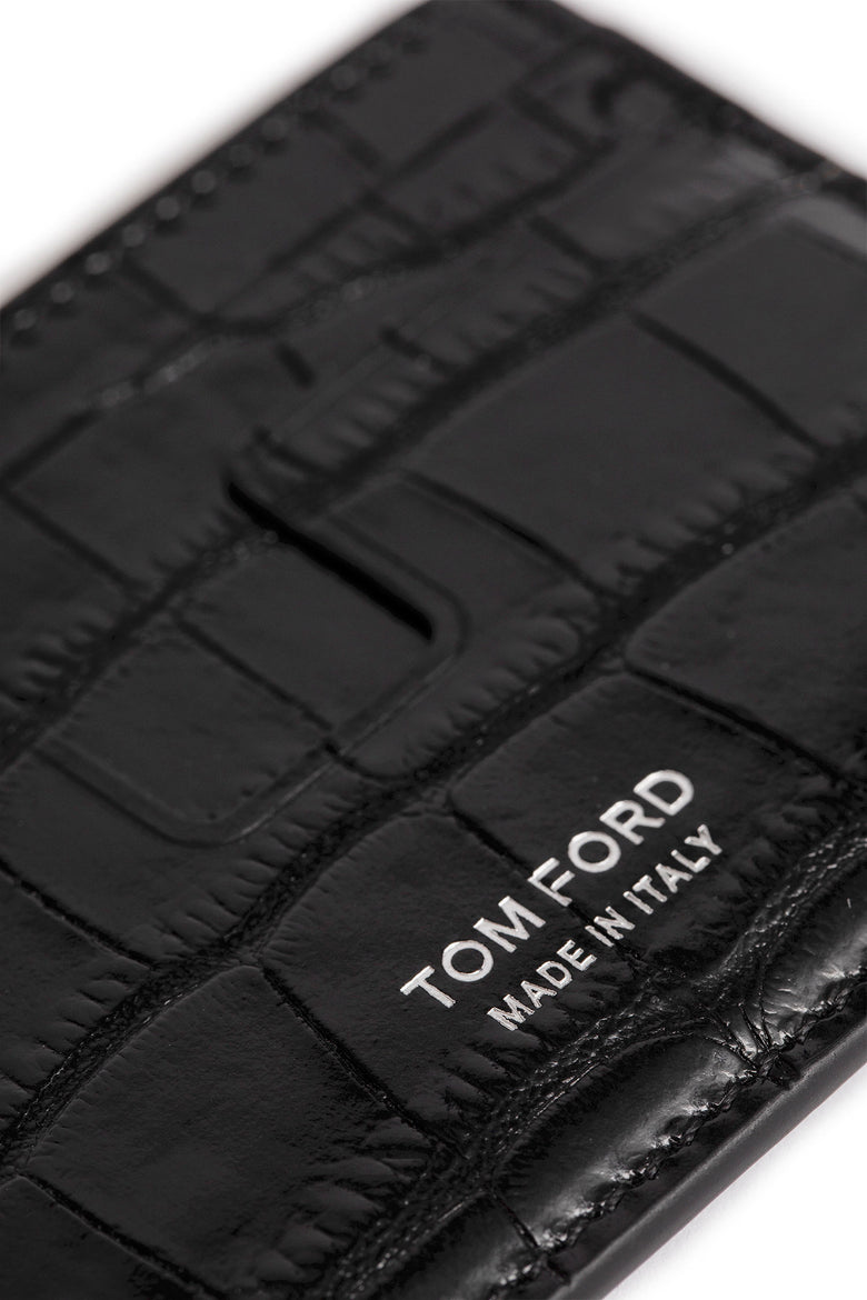 TOM FORD MAN BLACK WALLETS & CARDHOLDERS