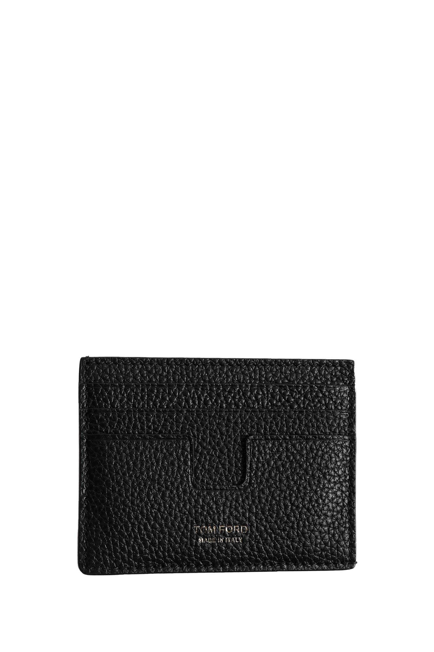 TOM FORD Leather Cardholder man