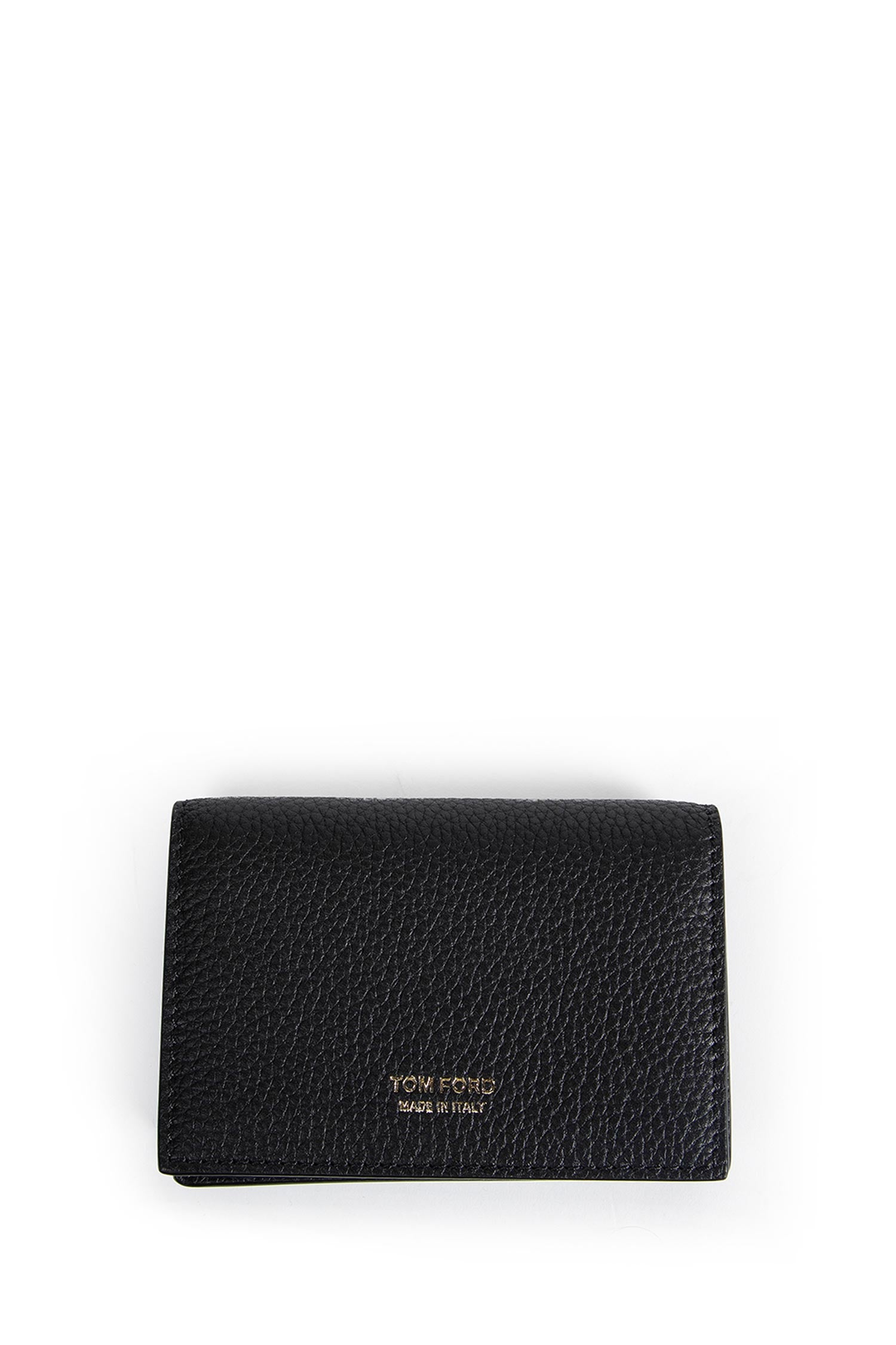Grained Leather Card Holder