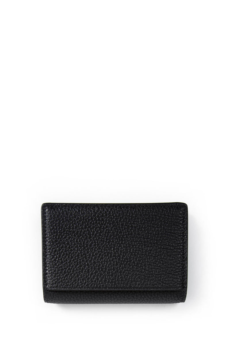 Grained Leather Card Holder