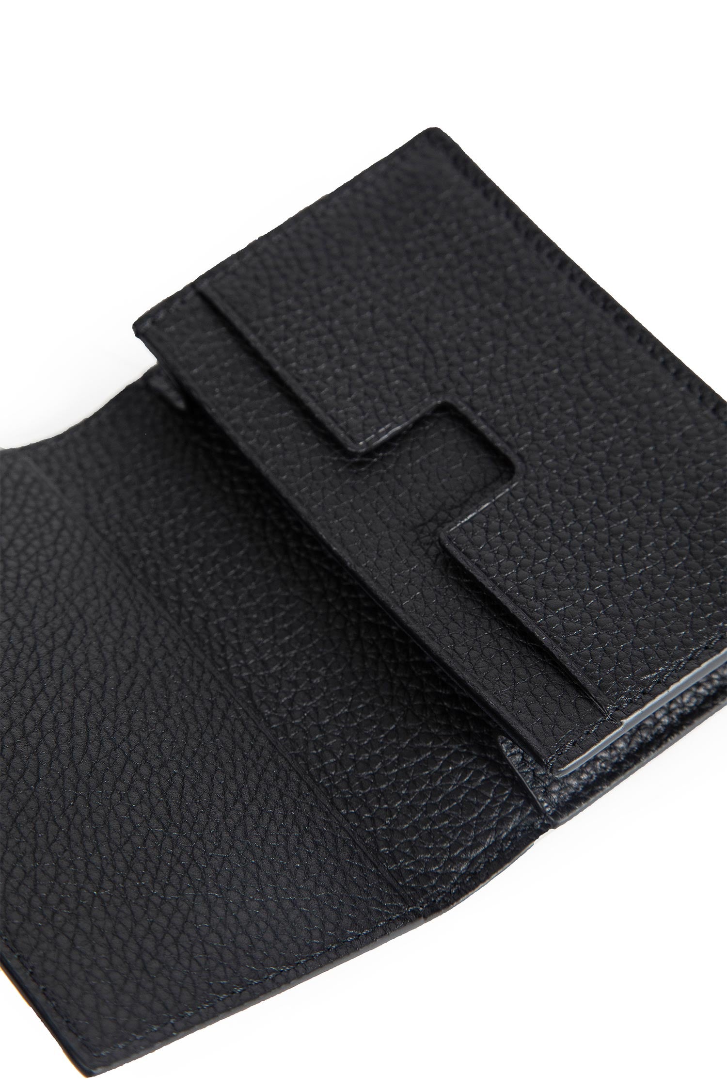 Grained Leather Card Holder