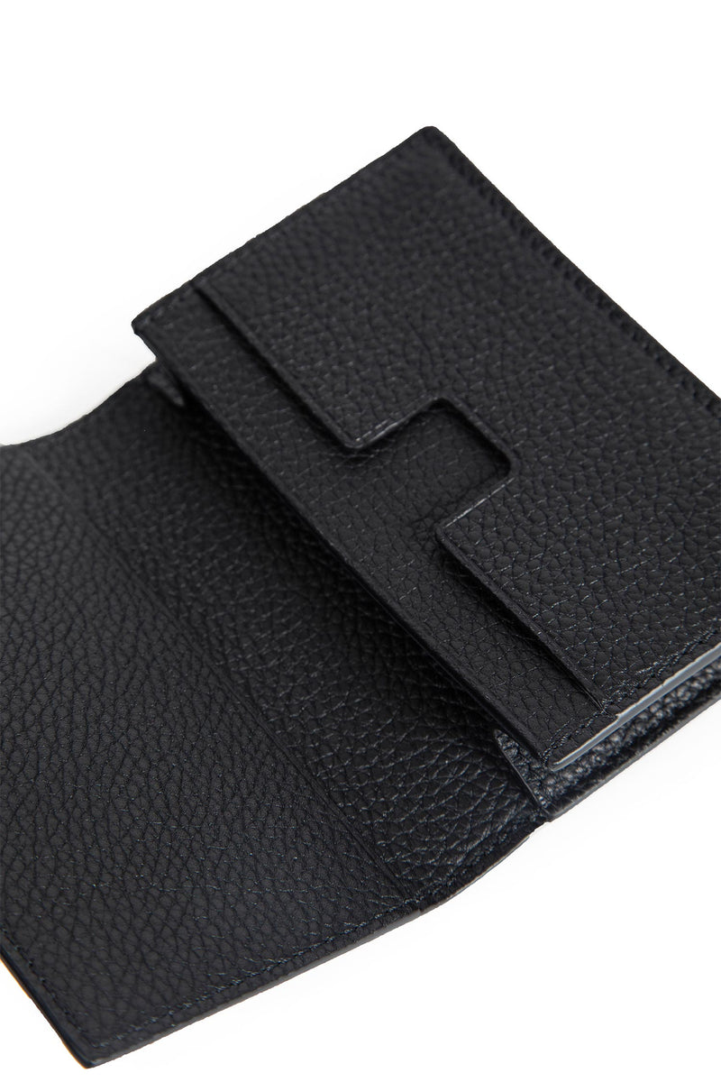 Grained Leather Card Holder