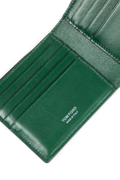 TOM FORD MAN GREEN WALLETS & CARDHOLDERS - Antonioli.eu