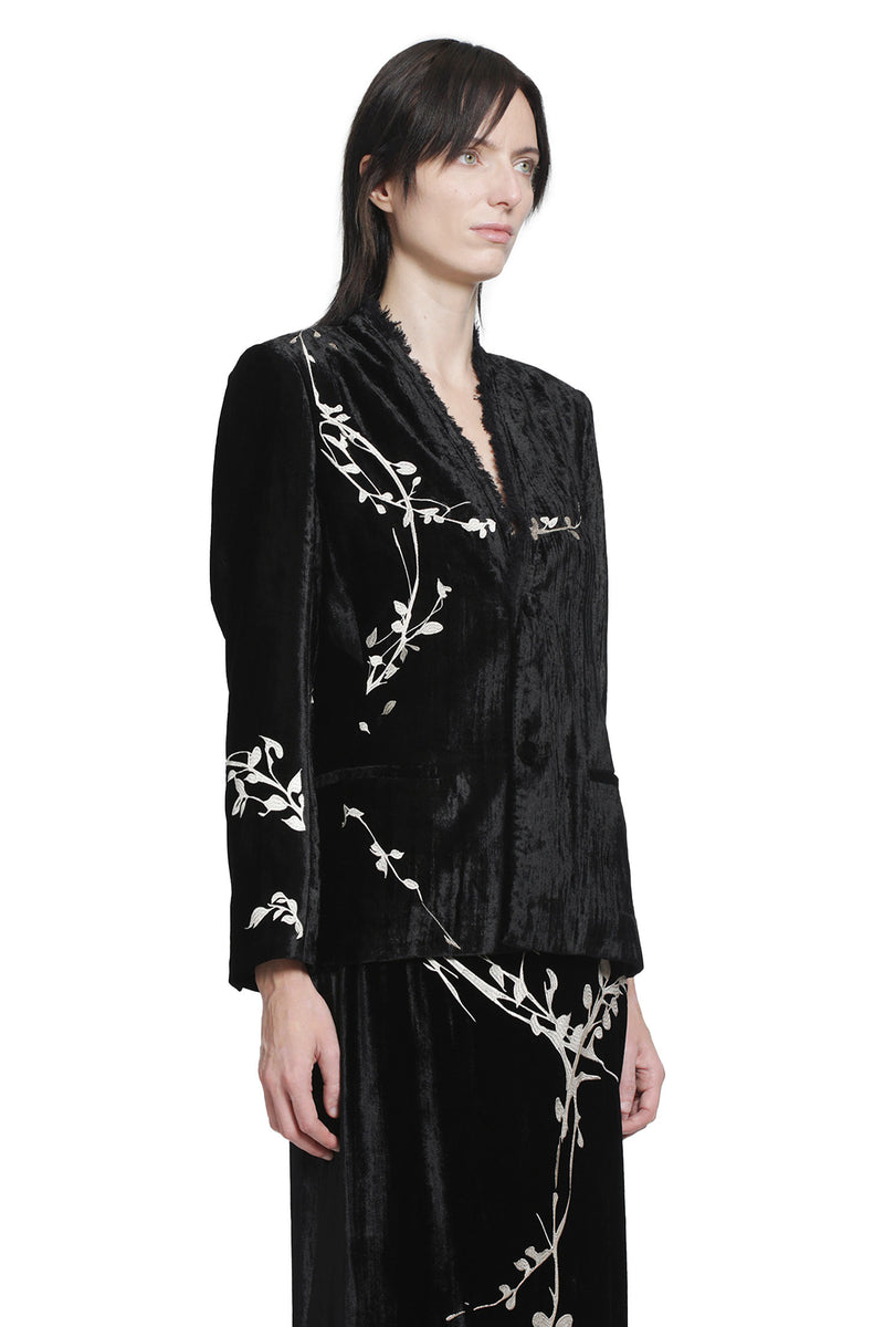 YA YI Bodhi Embroidery Blazer woman