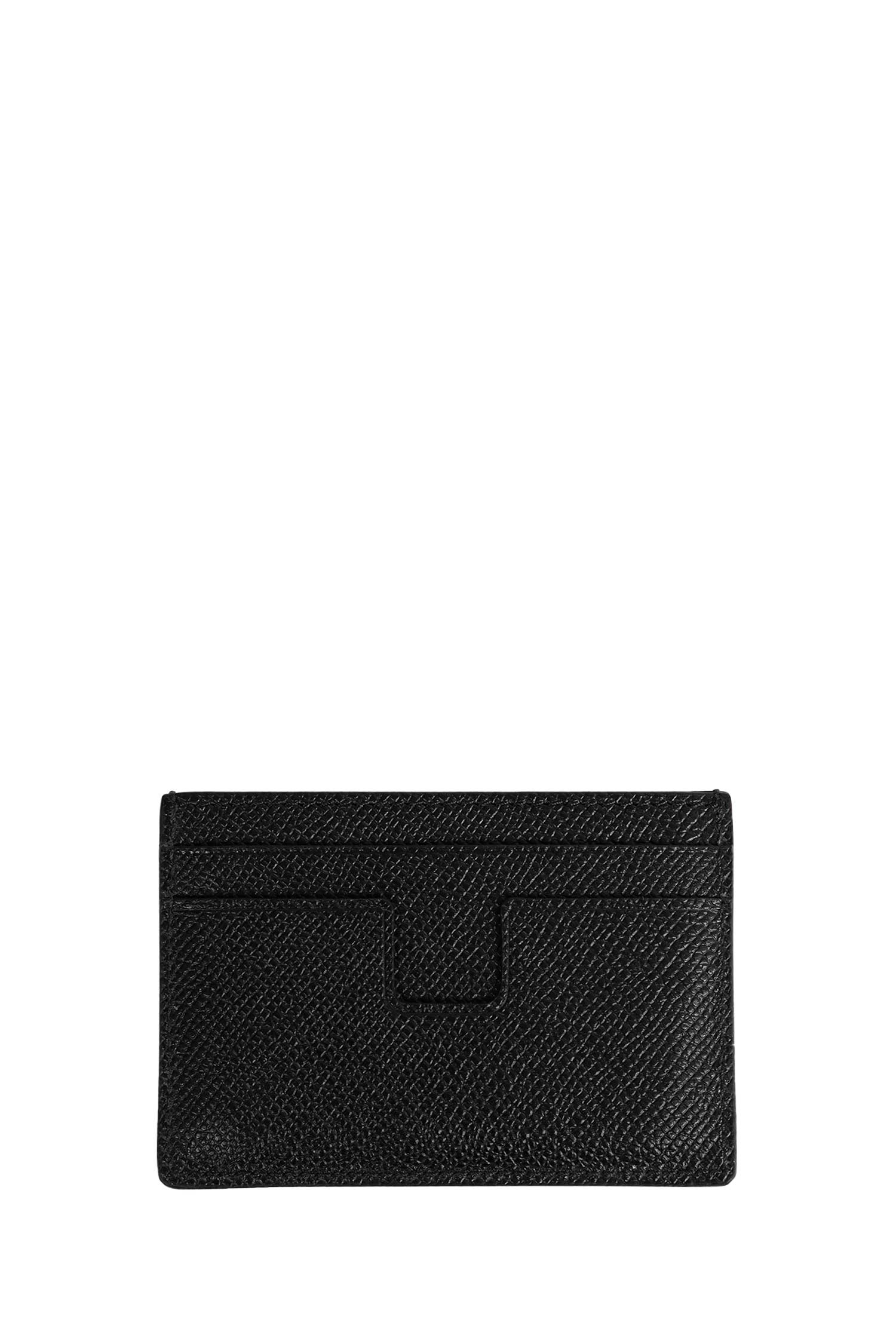 TOM FORD Leather Cardholder man