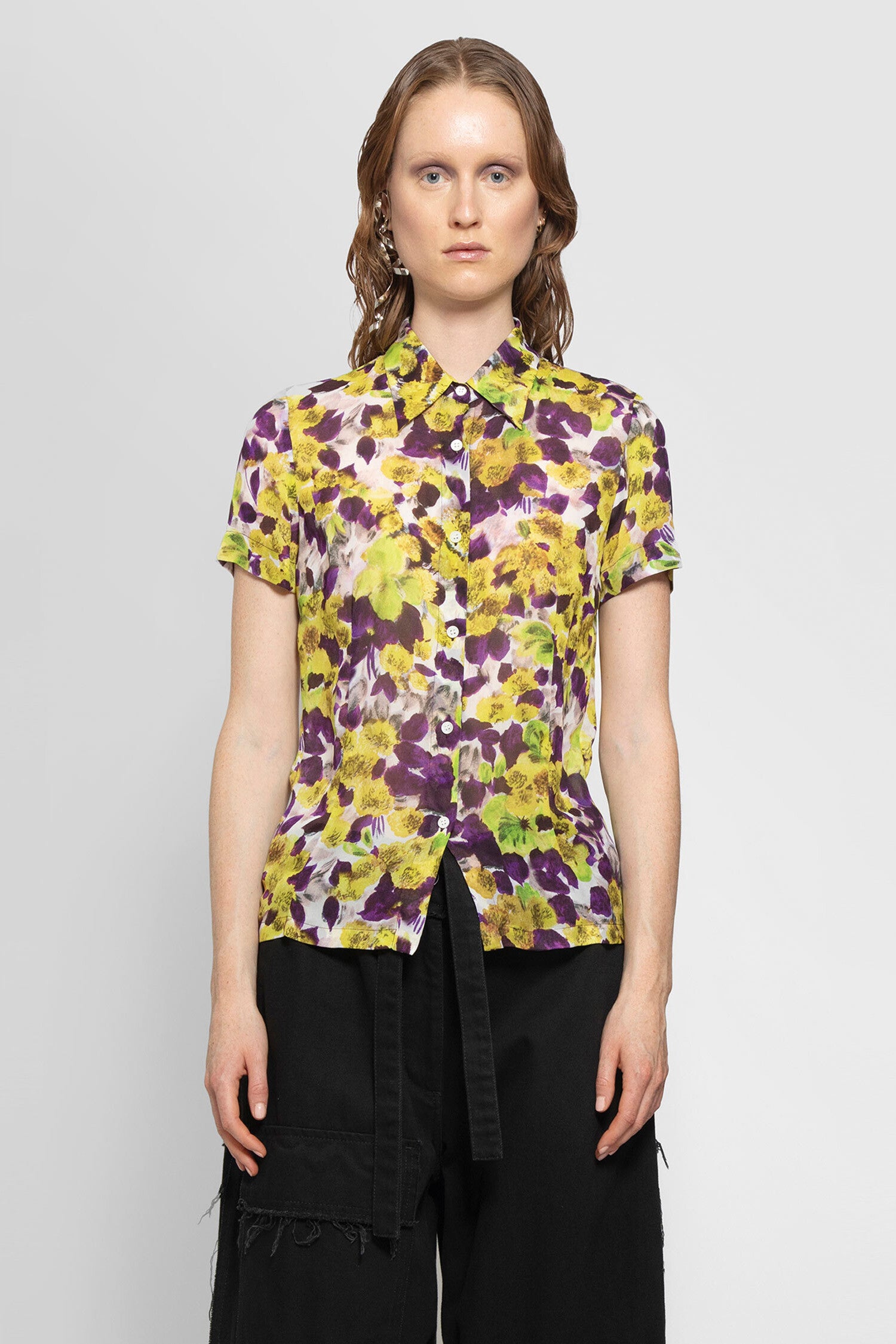 DRIES VAN NOTEN WOMAN MULTICOLOR SHIRTS - DRIES VAN NOTEN - SHIRTS ...