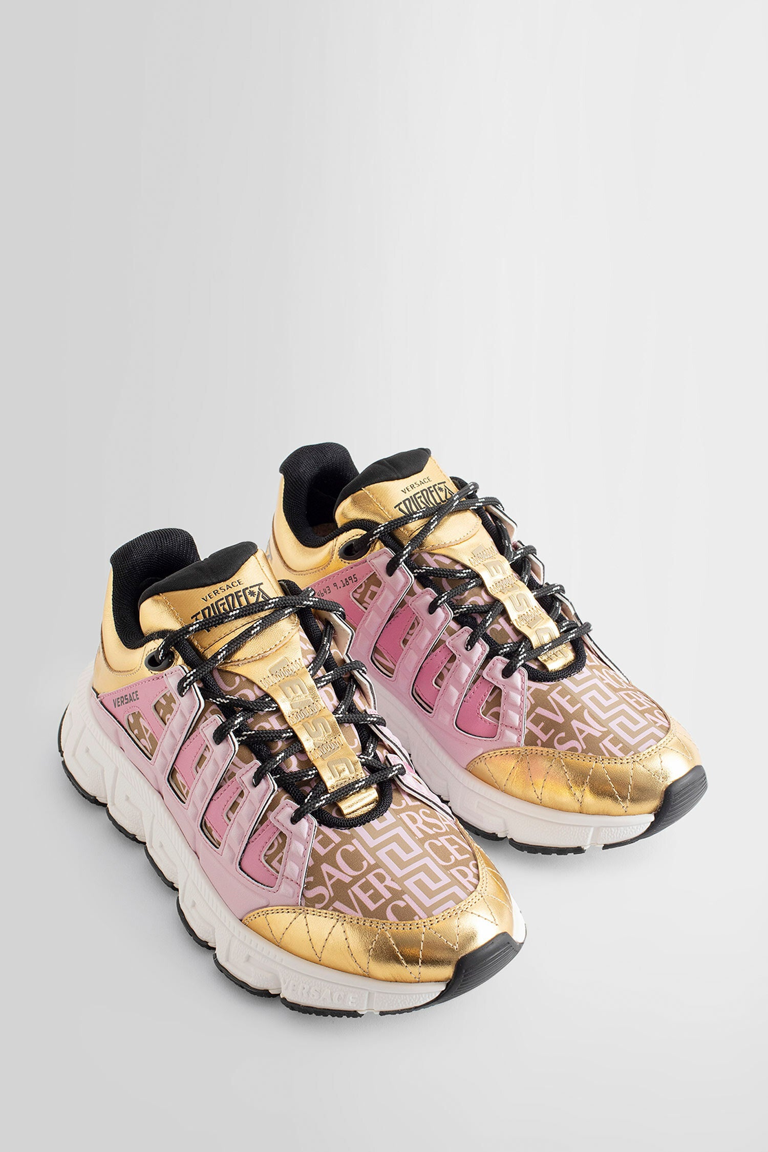 Versace chain reaction multicolor women's sneakers size 38