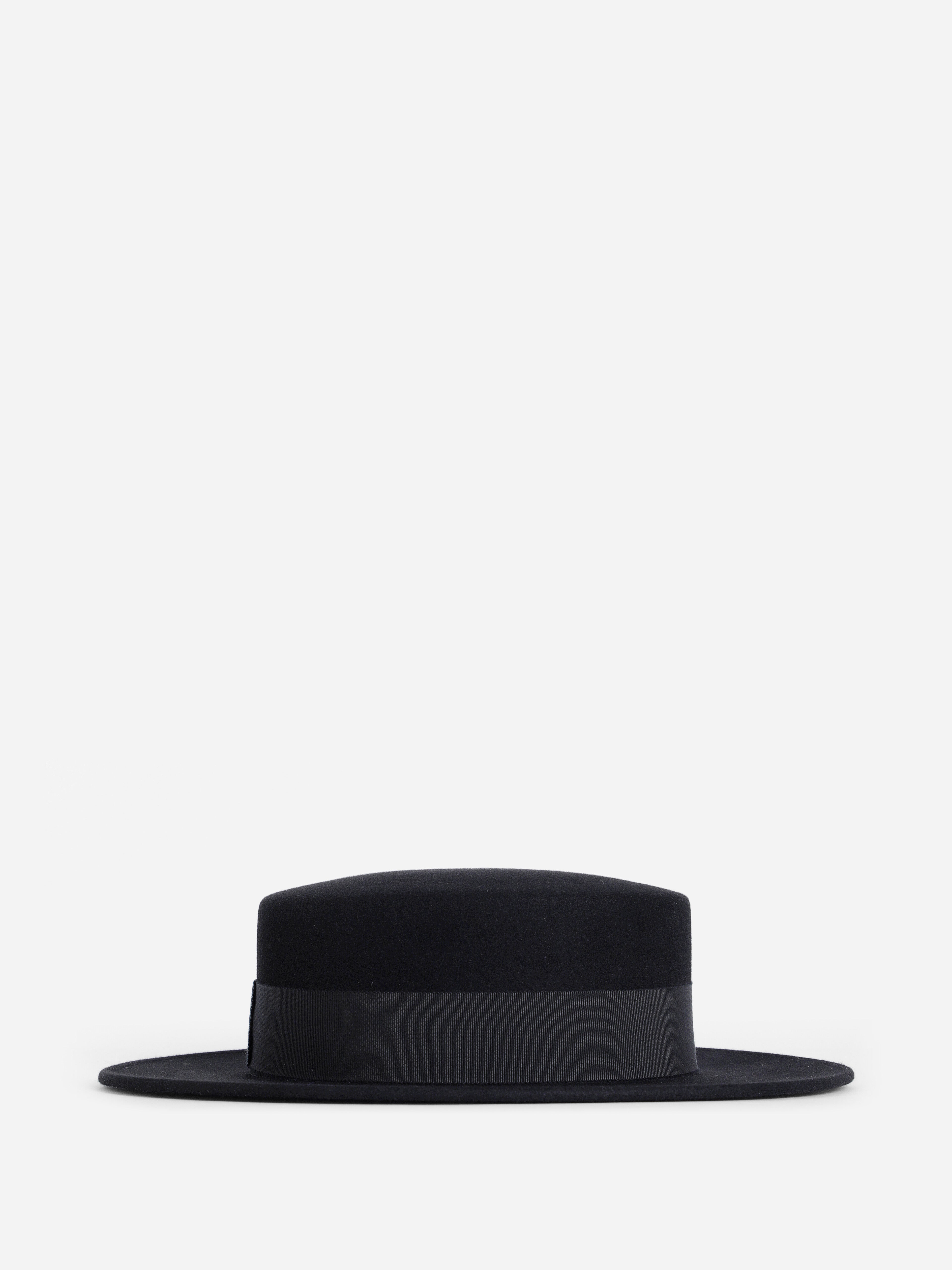 MAISON MICHEL WOMAN BLACK HATS