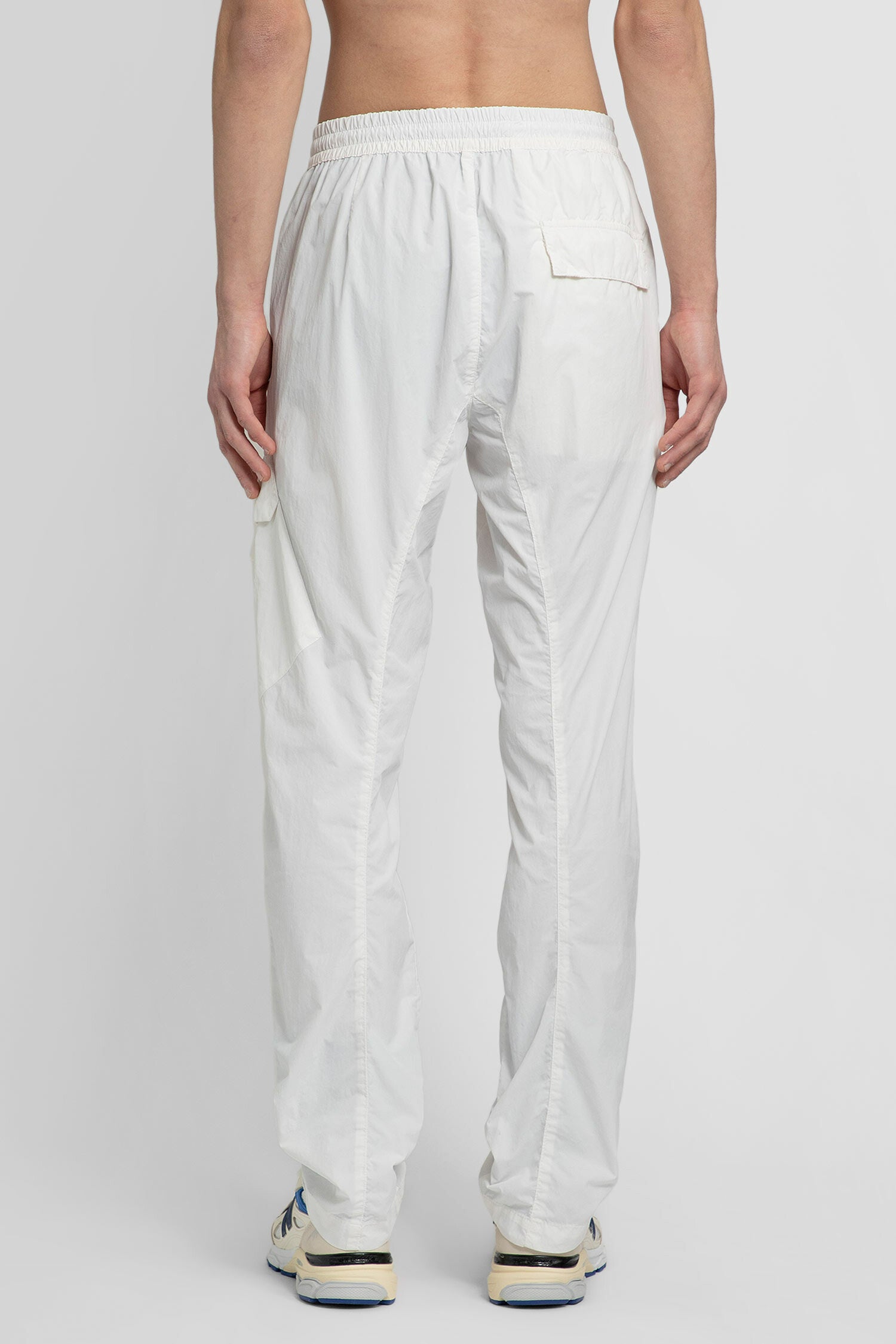 C.P. COMPANY MAN WHITE TROUSERS