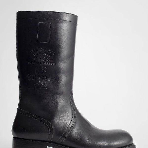 RAF SIMONS MAN BLACK BOOTS - RAF SIMONS - BOOTS | Antonioli