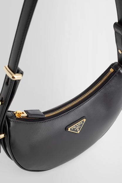 PRADA WOMAN BLACK SHOULDER BAGS