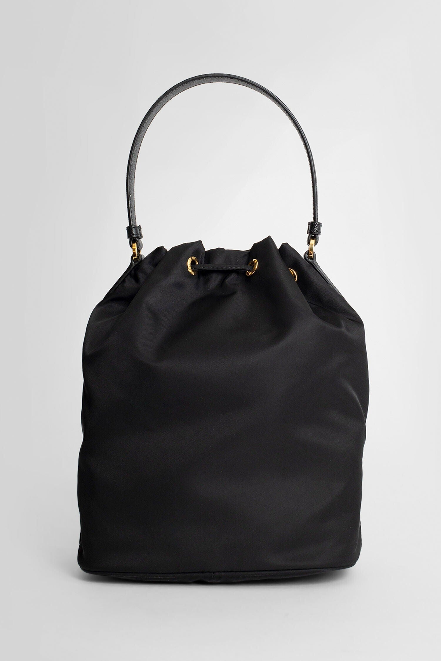 PRADA WOMAN BLACK TOP HANDLE BAGS