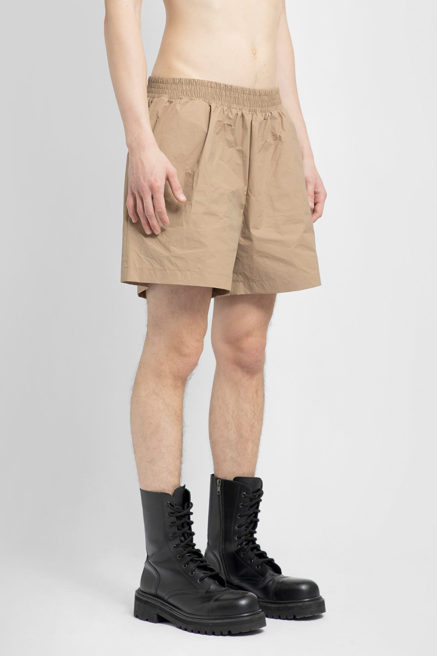 WALTER VAN BEIRENDONCK MAN BEIGE SHORTS & SKIRTS