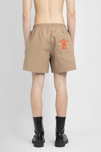 WALTER VAN BEIRENDONCK MAN BEIGE SHORTS & SKIRTS