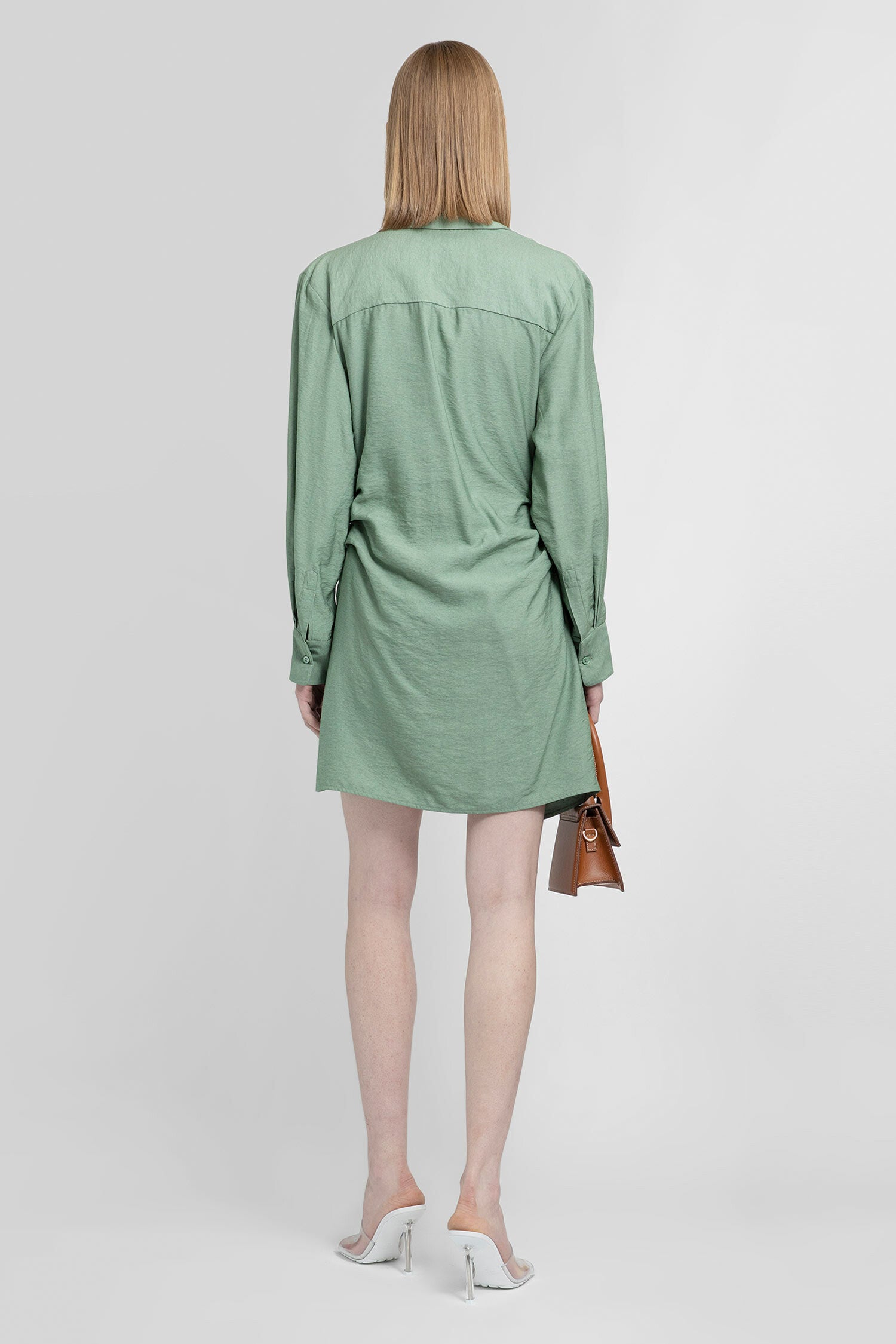 JACQUEMUS WOMAN GREEN DRESSES