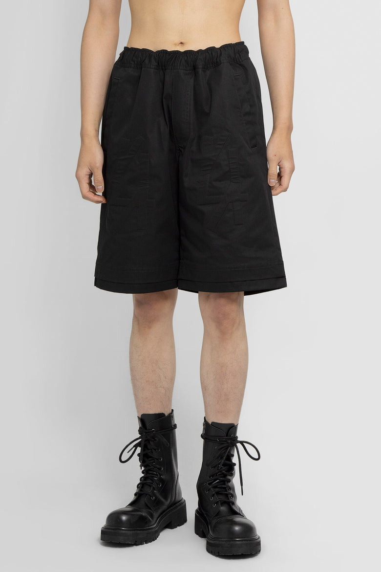 44 LABEL GROUP MAN BLACK SHORTS