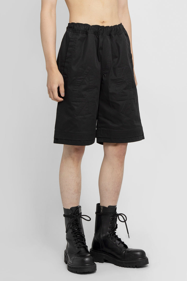 44 LABEL GROUP MAN BLACK SHORTS