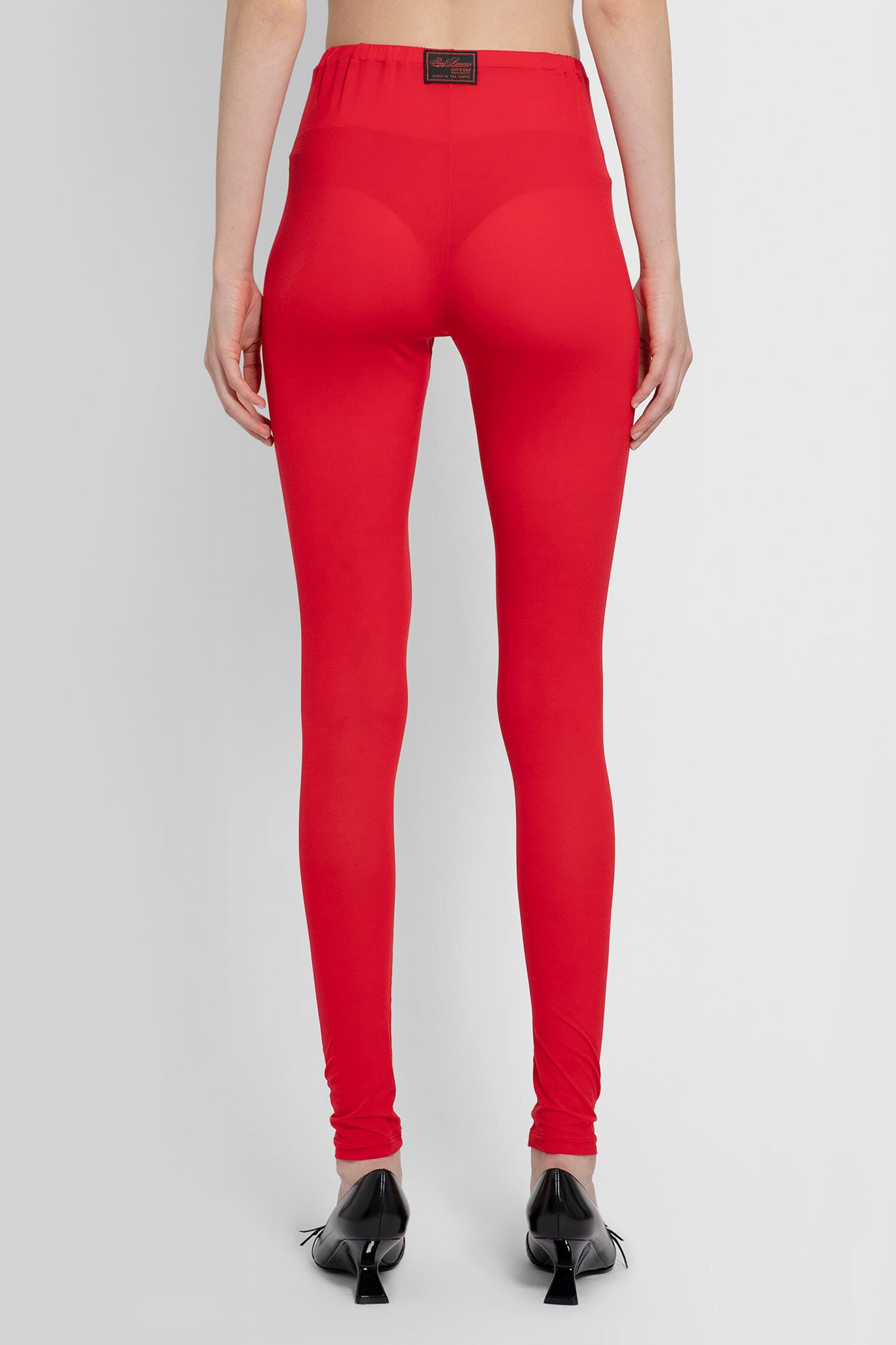 RAF SIMONS WOMAN RED TROUSERS