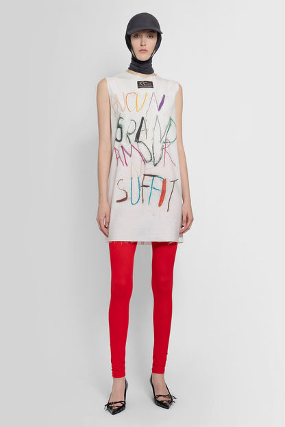 RAF SIMONS WOMAN RED TROUSERS