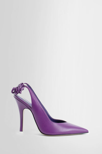 THE ATTICO WOMAN PURPLE PUMPS