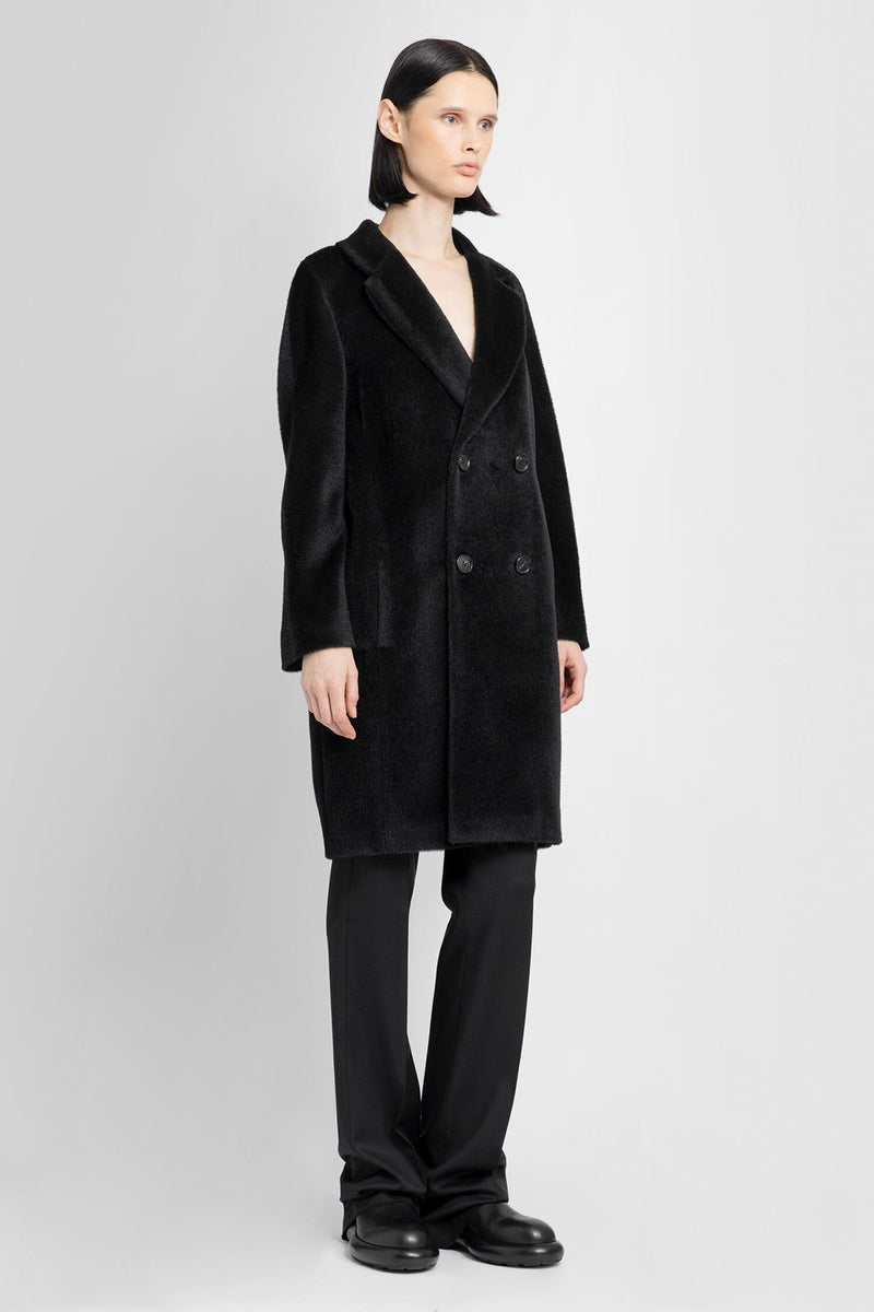 S MAX MARA WOMAN BLACK COATS - S MAX MARA - COATS | Antonioli