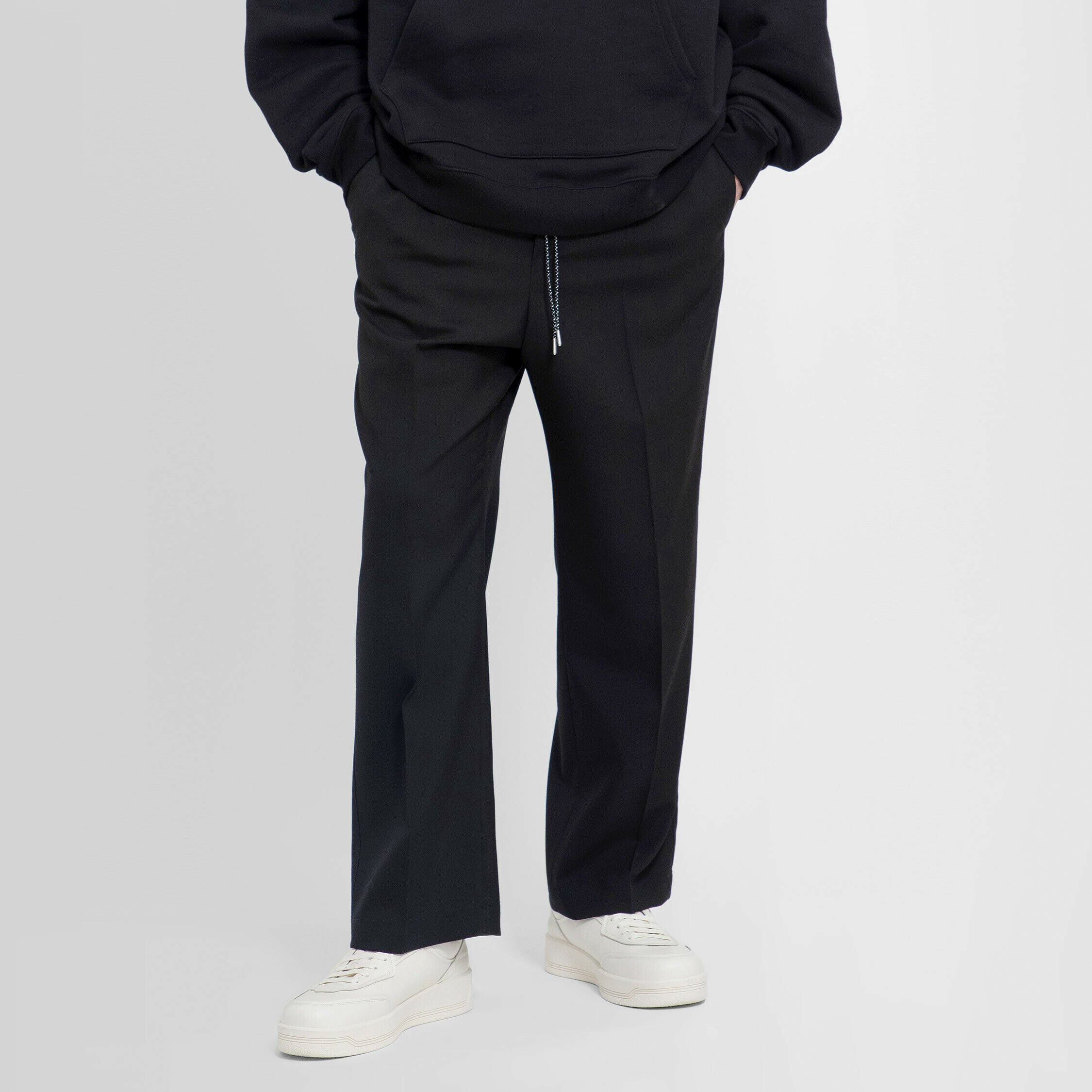 OAMC MAN BLACK TROUSERS - OAMC - TROUSERS | Antonioli