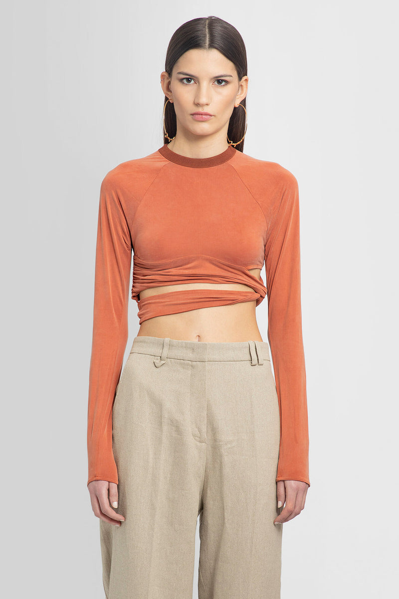JACQUEMUS WOMAN RED TOPS