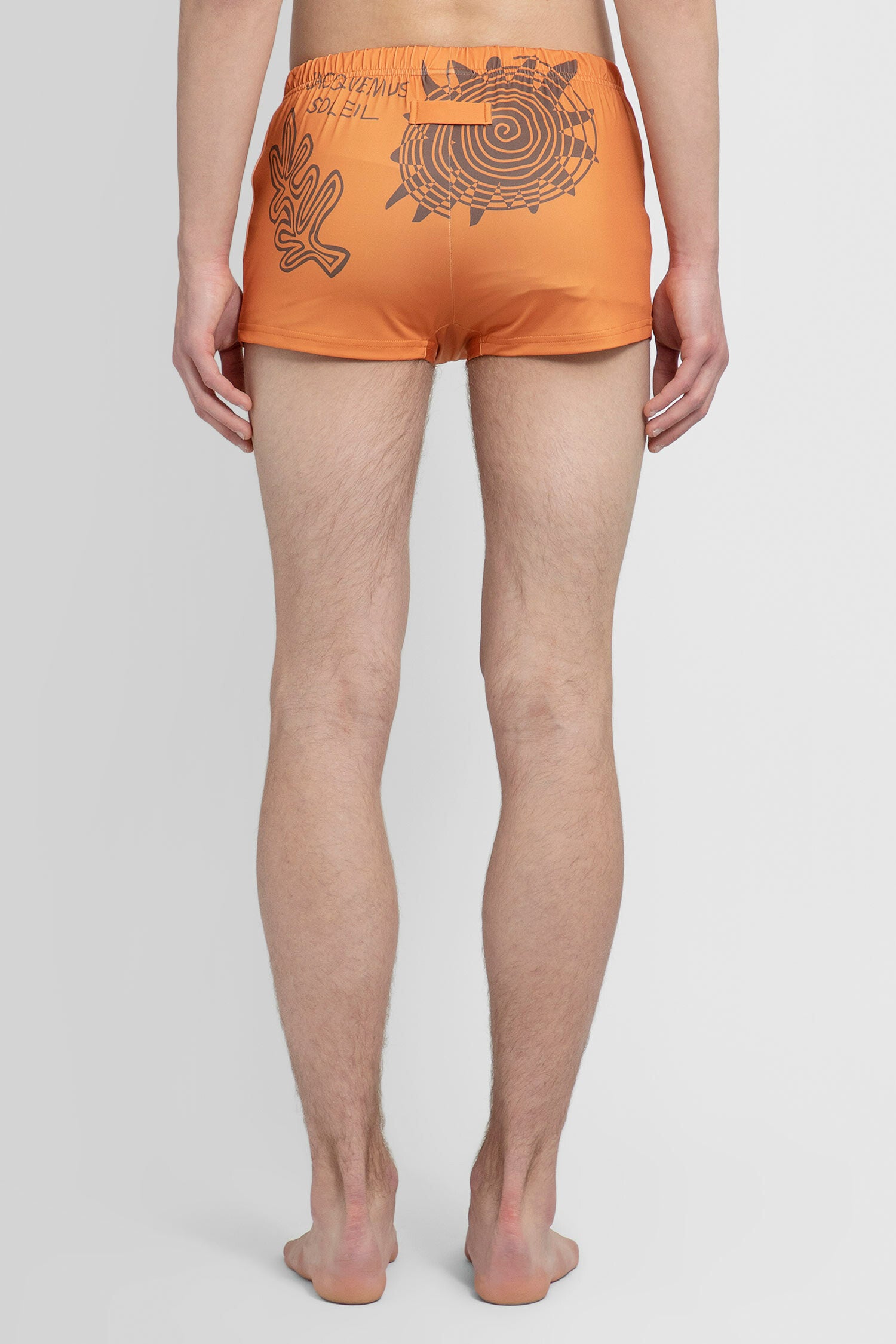 JACQUEMUS MAN ORANGE SWIMWEAR