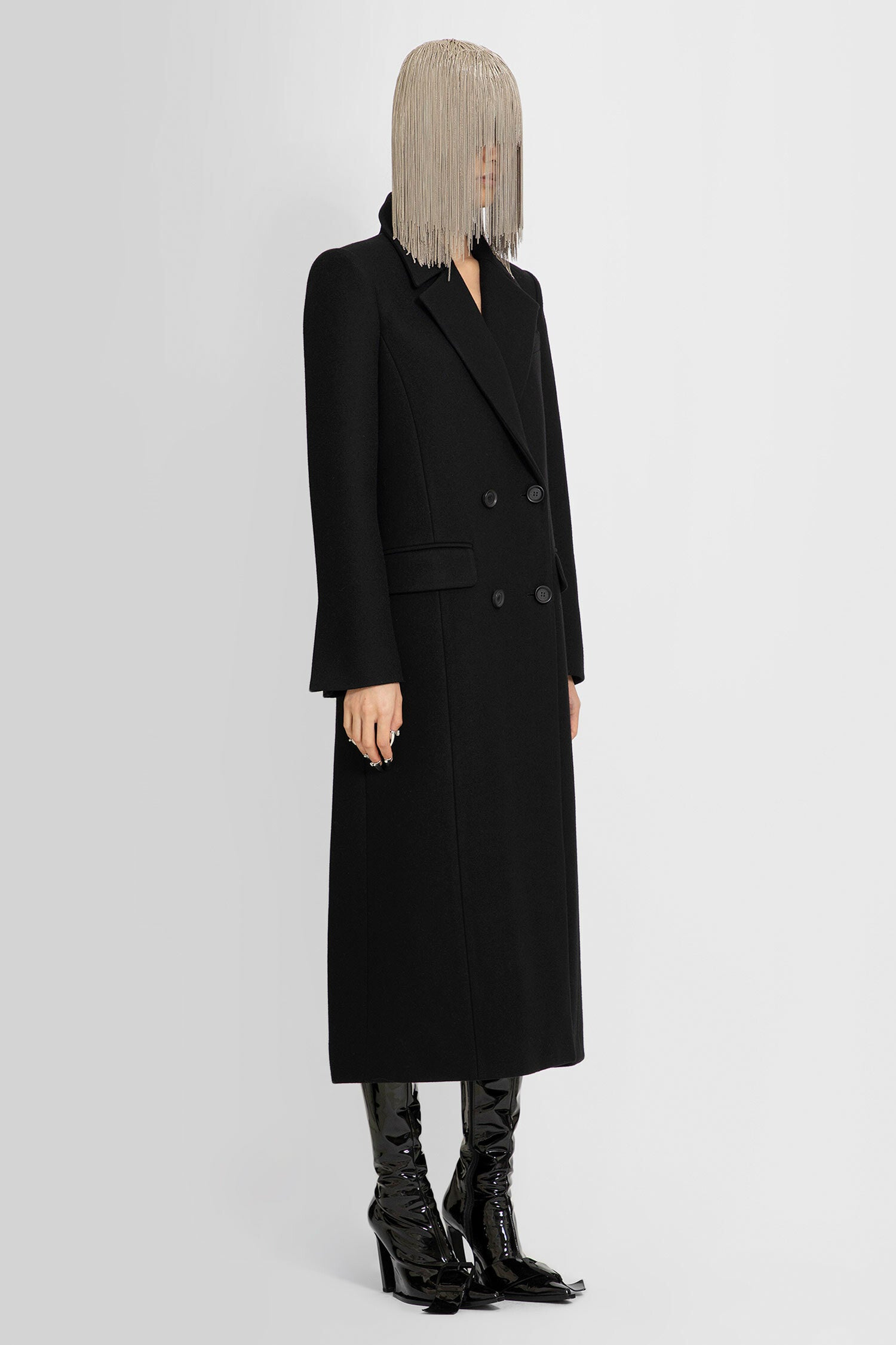 SSHEENA WOMAN BLACK COATS