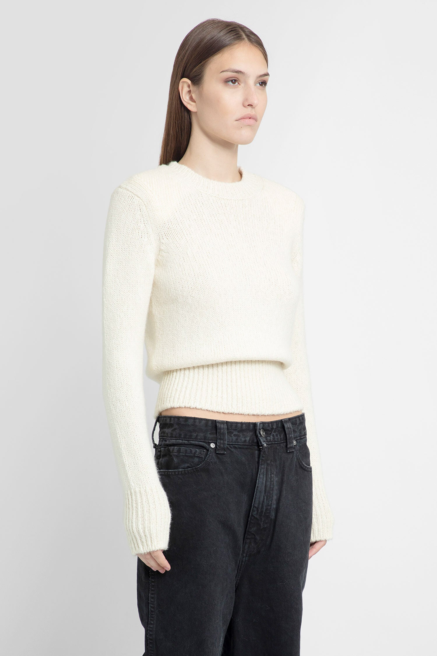 ISABEL MARANT WOMAN OFF-WHITE KNITWEAR