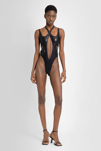 MUGLER WOMAN BLACK SWIMWEAR