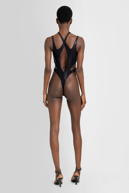 MUGLER WOMAN BLACK SWIMWEAR