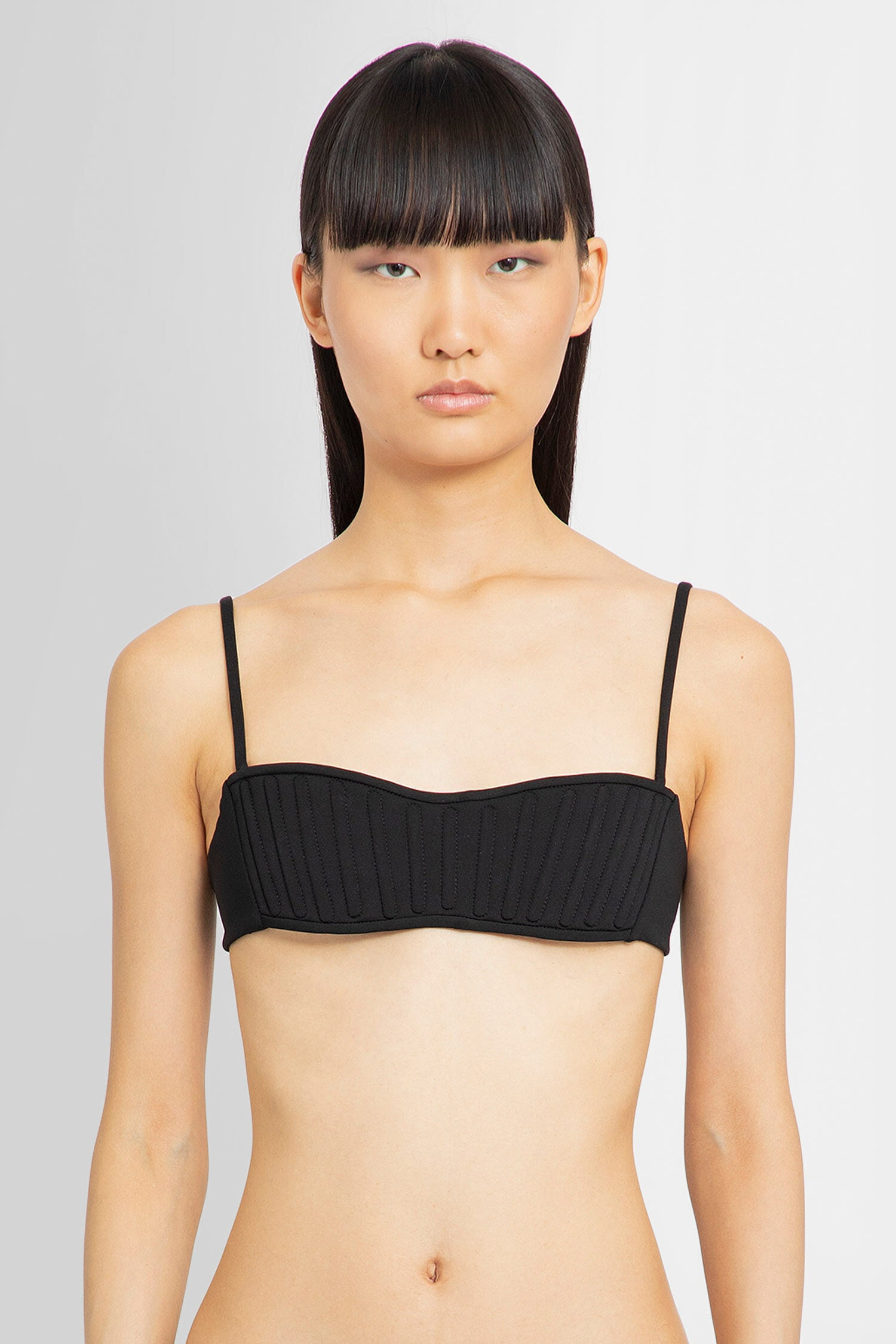 MUGLER WOMAN BLACK SWIMWEAR