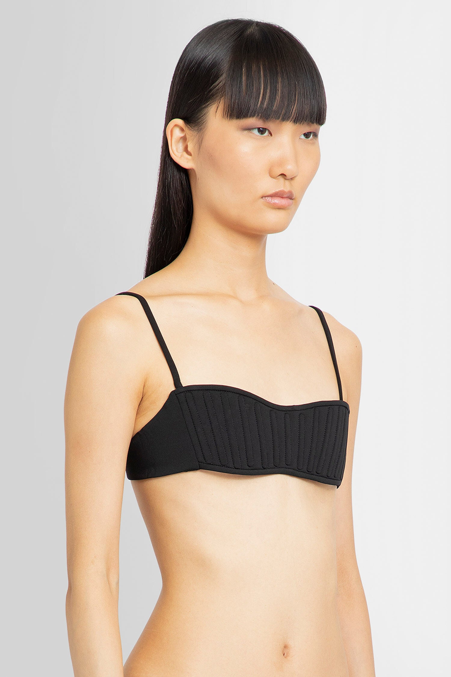 MUGLER WOMAN BLACK SWIMWEAR