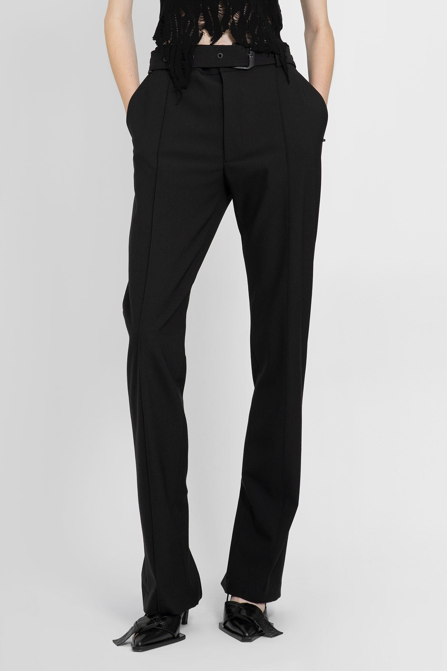 SSHEENA WOMAN BLACK TROUSERS