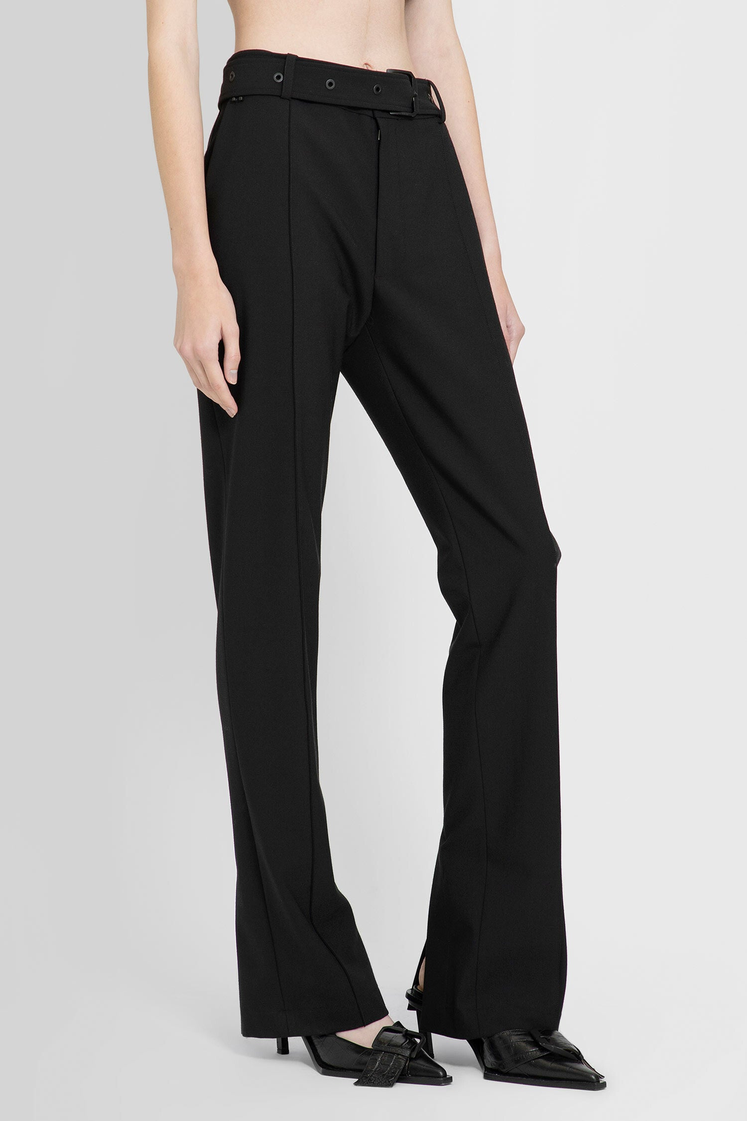 SSHEENA WOMAN BLACK TROUSERS