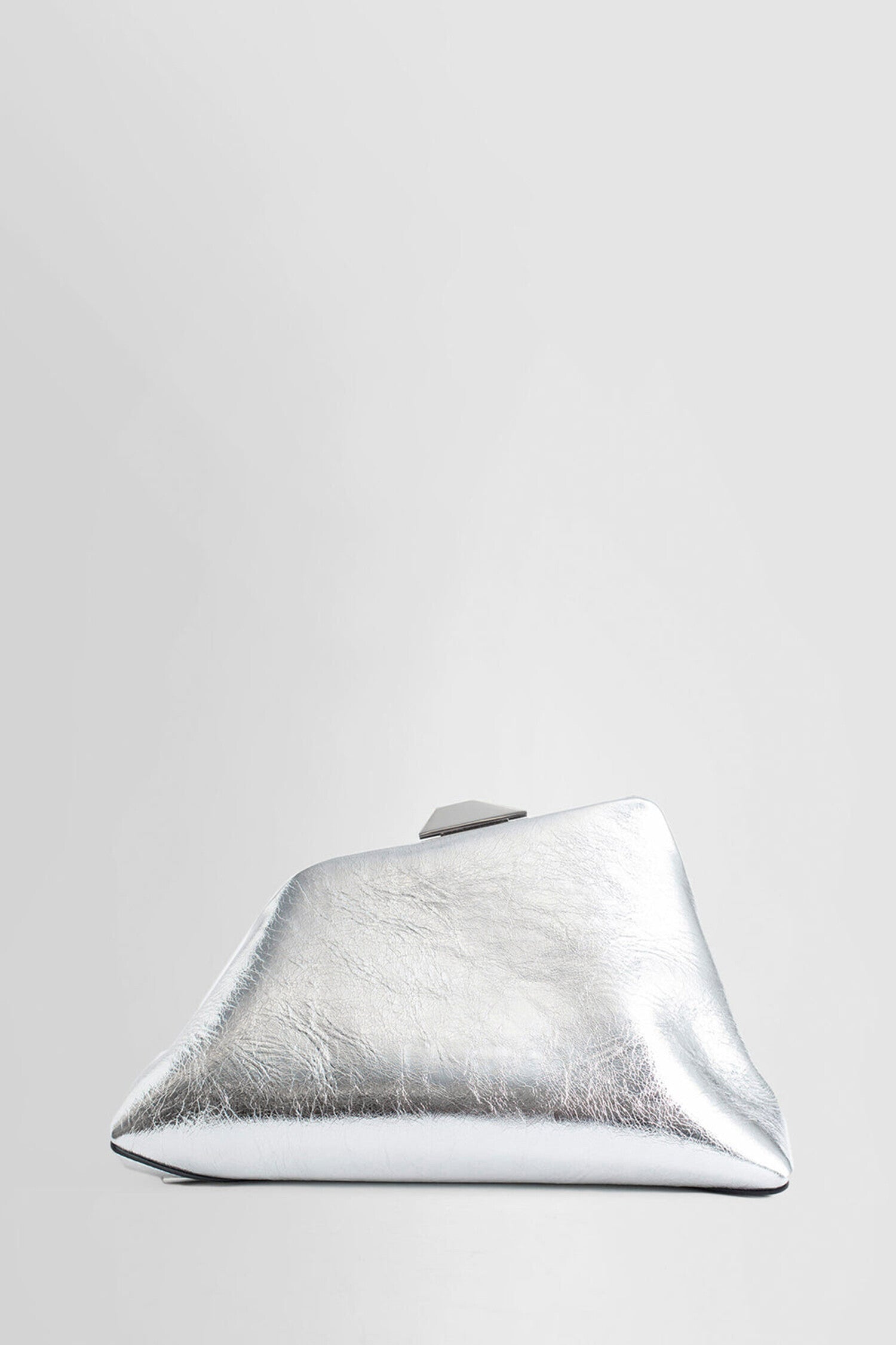 THE ATTICO WOMAN SILVER CLUTCHES & POUCHES