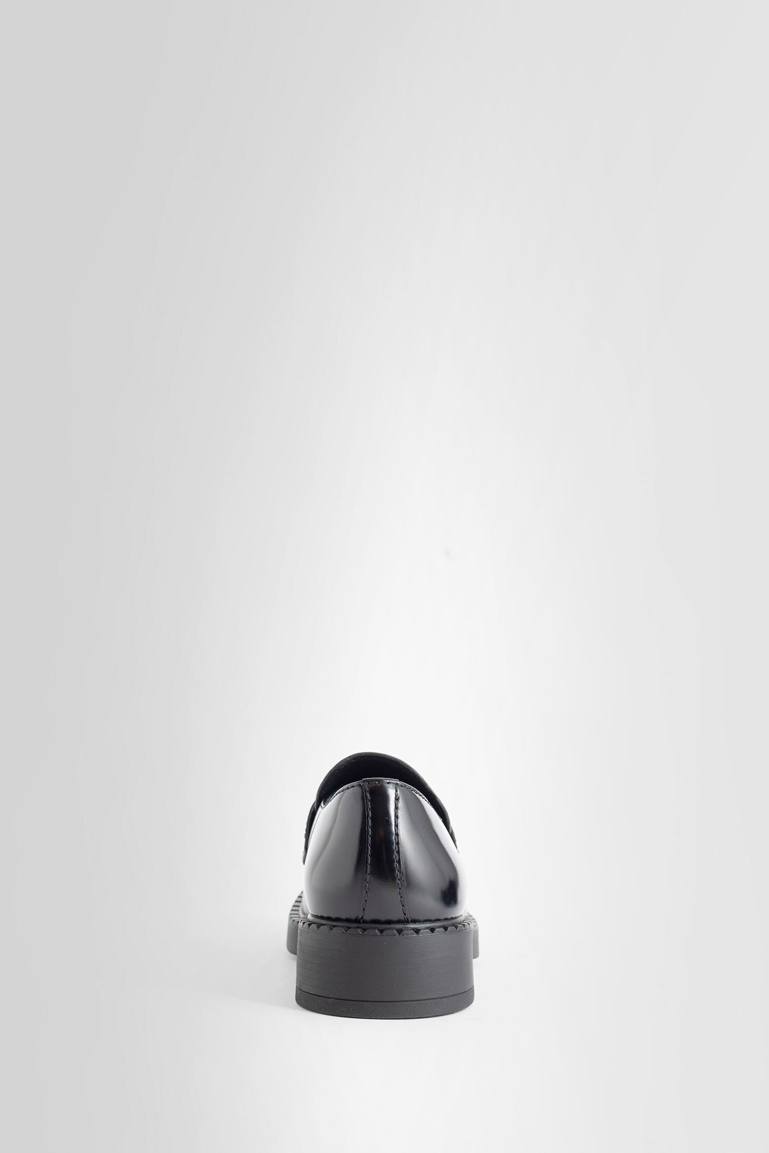 PRADA MAN BLACK LOAFERS