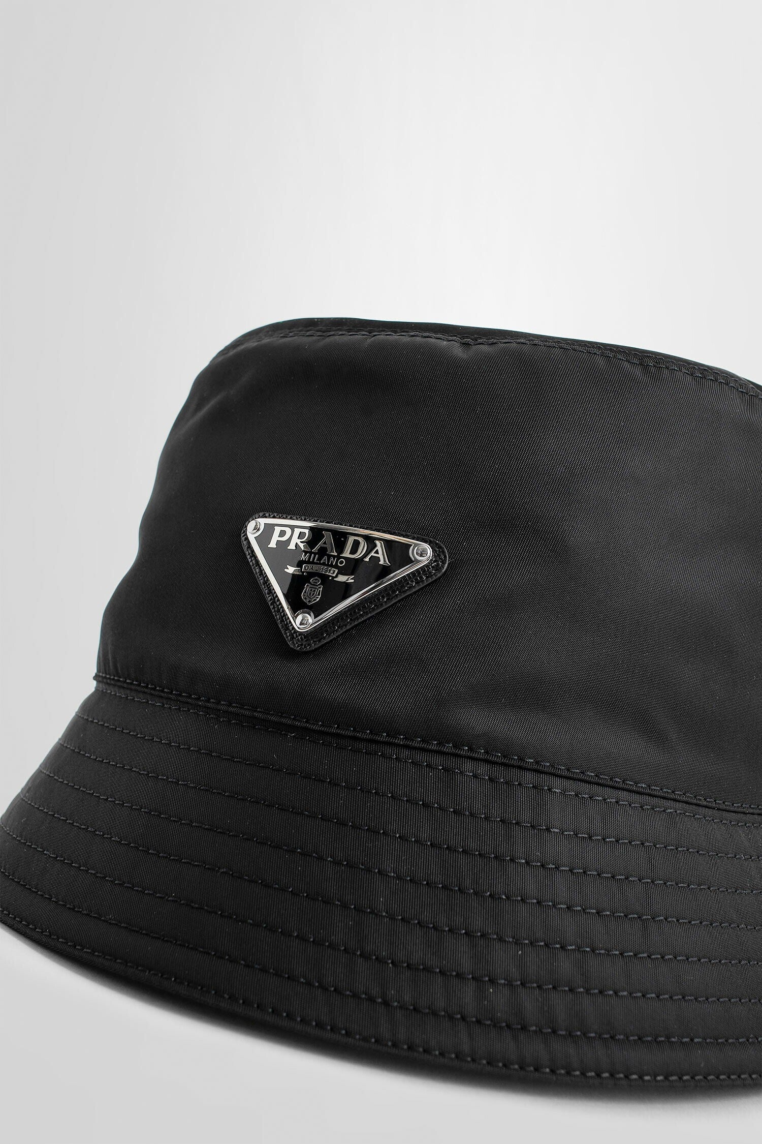 PRADA MAN BLACK HATS