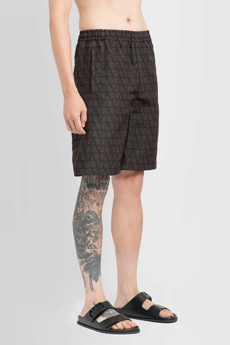 VALENTINO MAN BROWN SHORTS